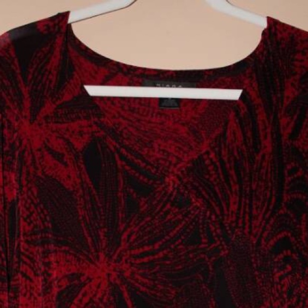 Kiara Red and Black Top